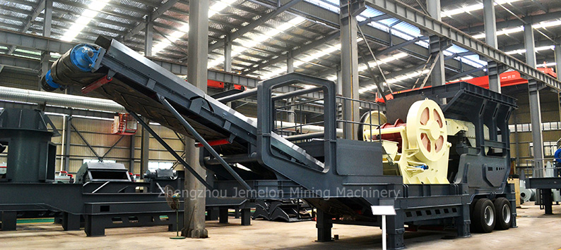 Mobile Jaw Crusher Plant