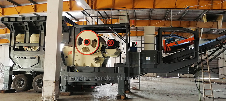 Mobile Jaw Crusher Plant