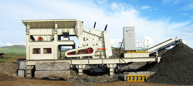 Mobile Impact Crushing Plant